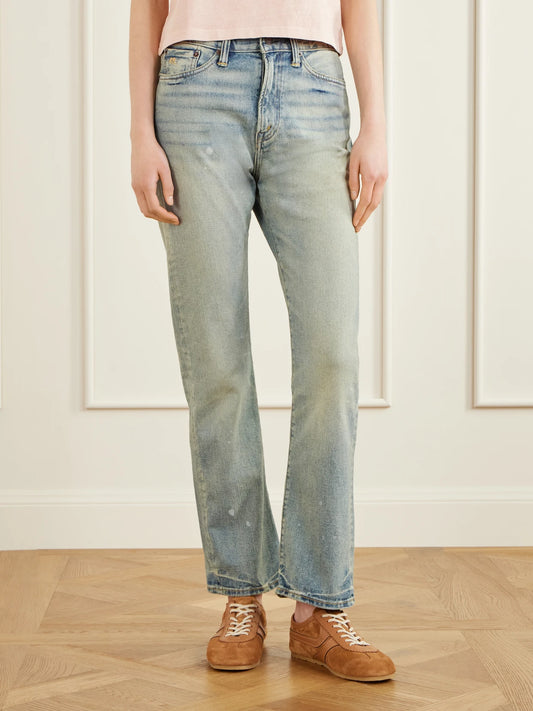 RRL Mid-rise Straight-leg Jeans