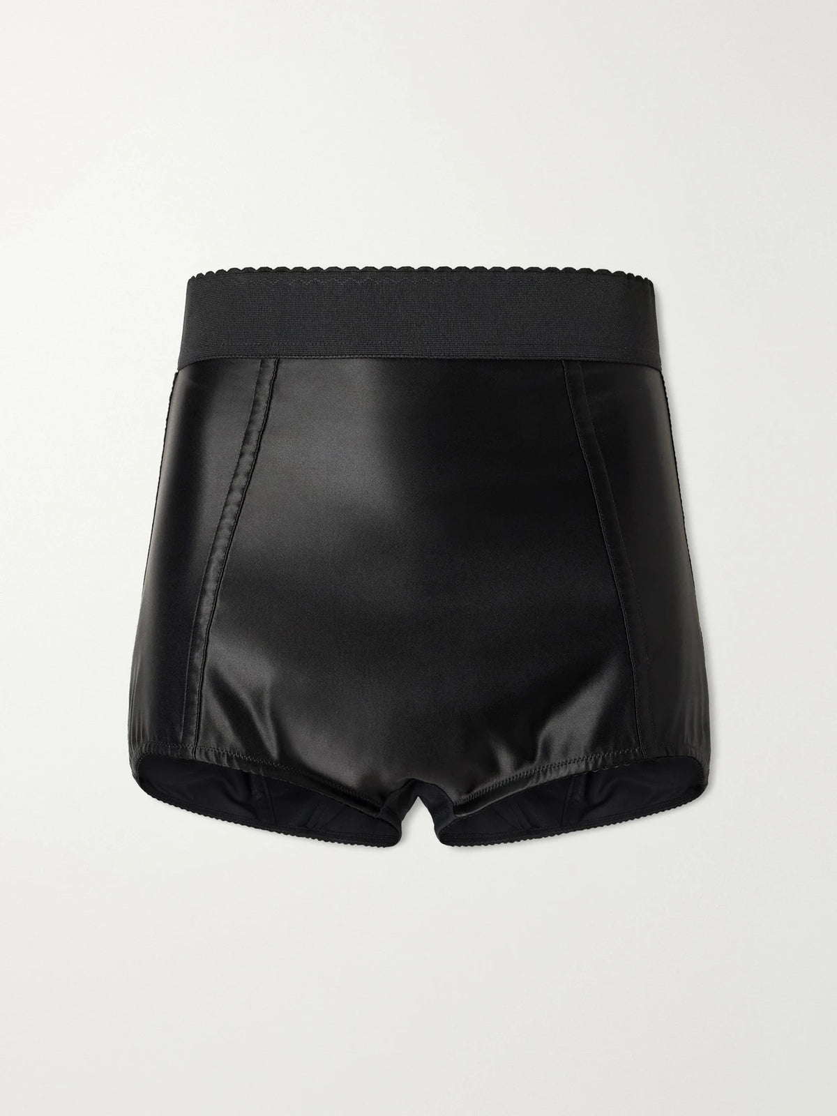 Dolce & Gabbana High-rise Satin Shorts