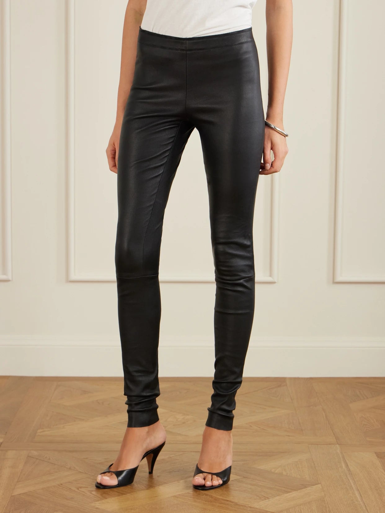Carolyn Leather Leggings