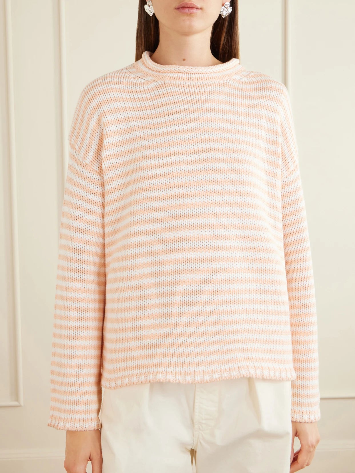 Striped Knitted Sweater