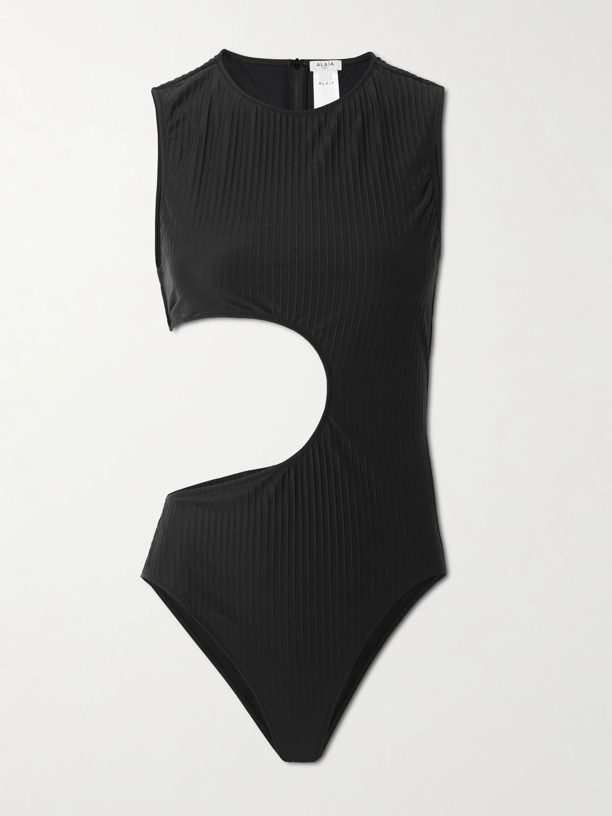 Cutout Ribbed Swimsuit