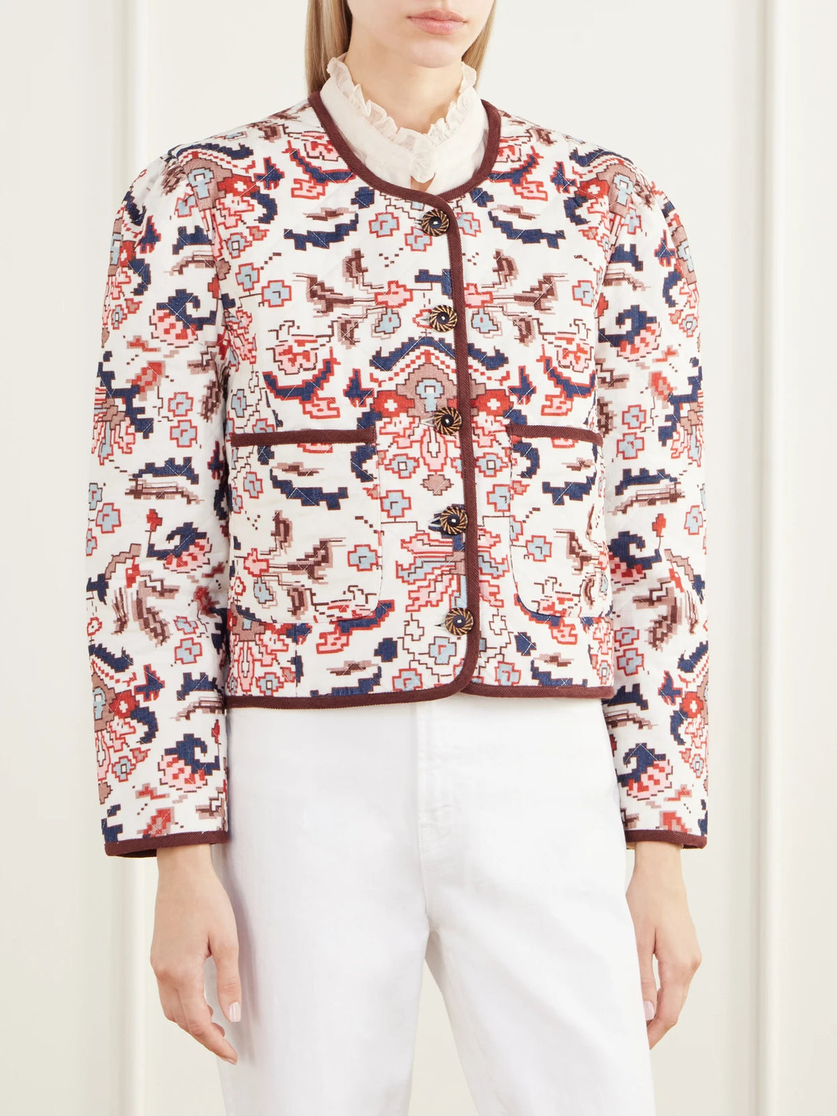 ALIX OF BOHEMIA Dorian Jacquard Cotton-corduroy Jacket