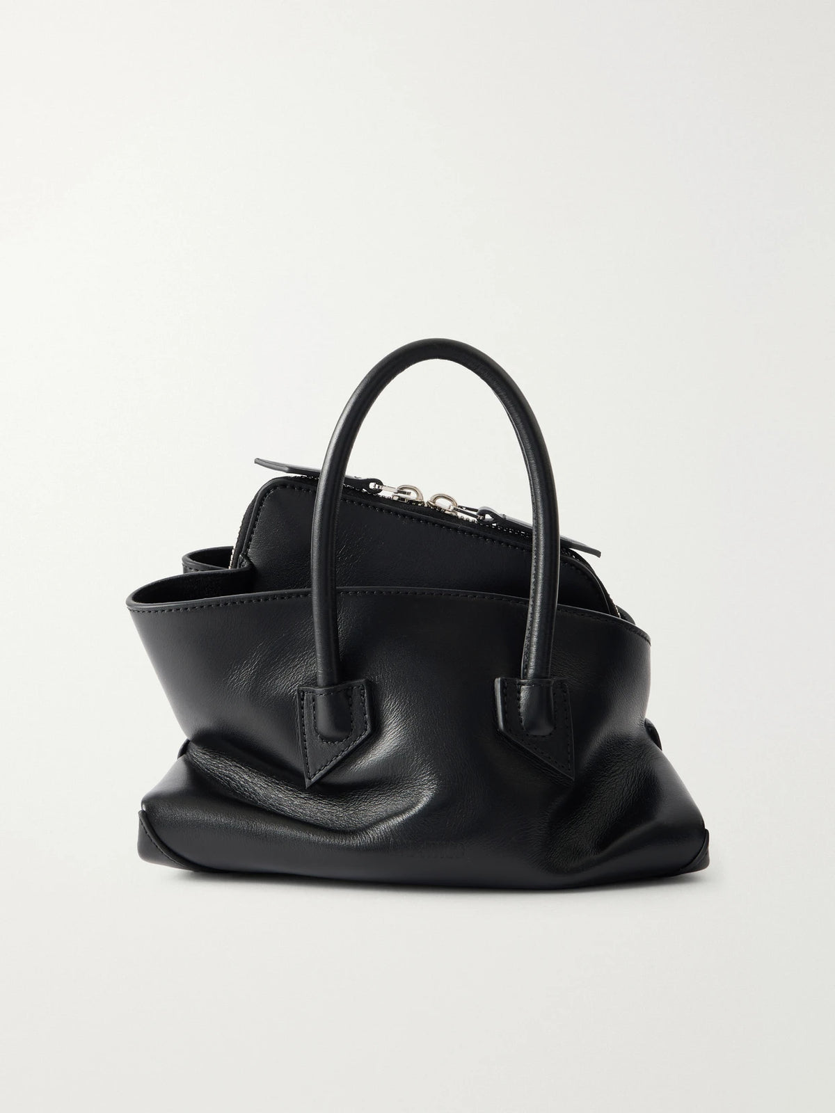 La Passeggiata Mini Asymmetric Leather Tote