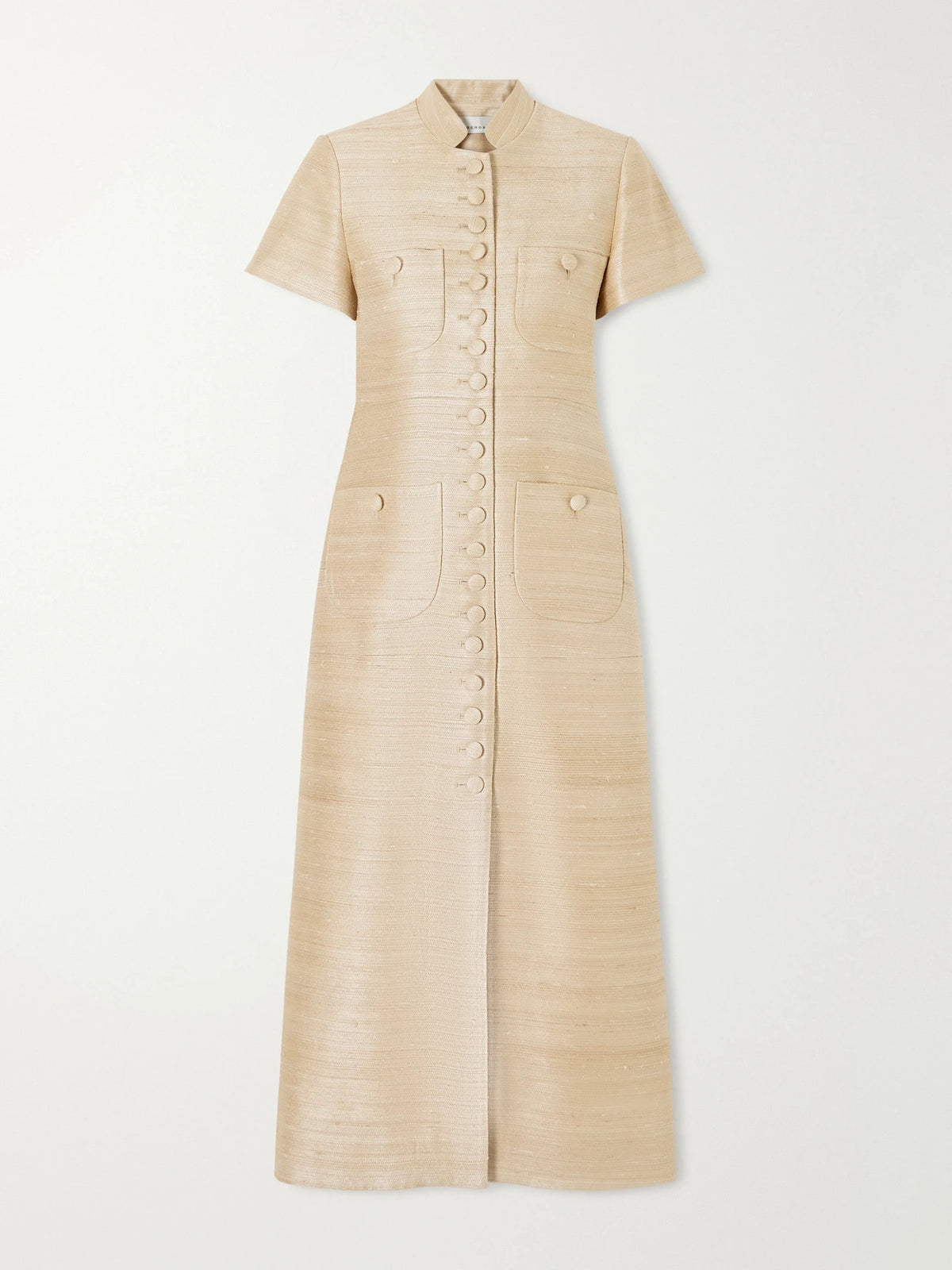 LIBEROWE Imperial Silk-blend Midi Dress