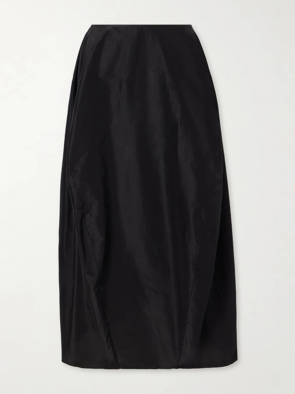 Galyra Cotton And Silk-blend Taffeta Maxi Skirt