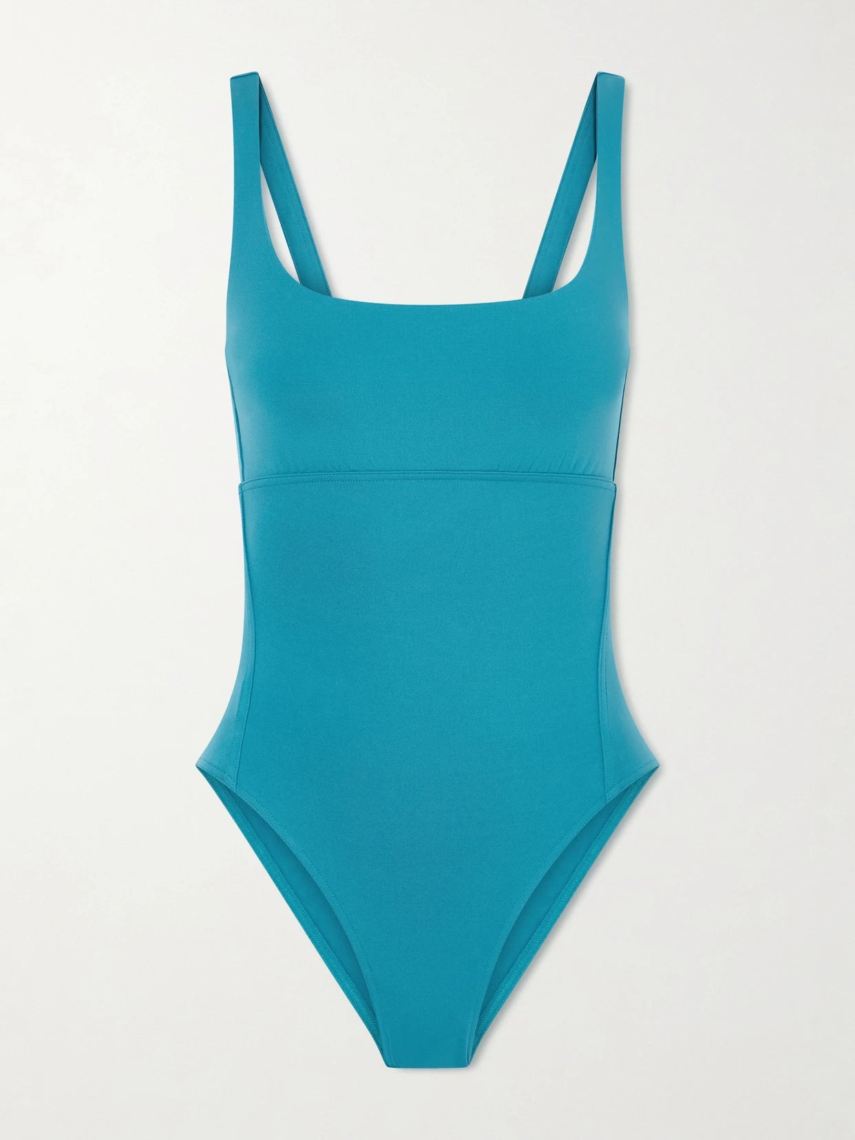 Image of Swimwear. Product name - Les Essentiels Arnaque Swimsuit in Turquoise colour by brand - Eres
