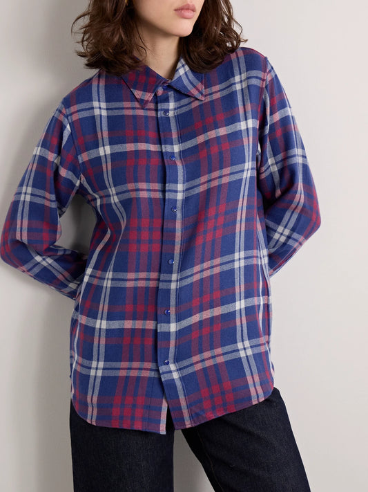 God's True Checked Cashmere Shirt