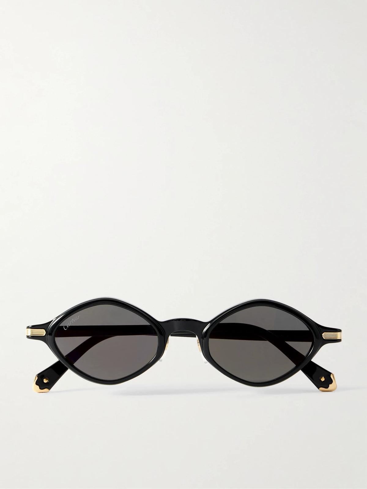 Signature Round-frame Acetate Sunglasses