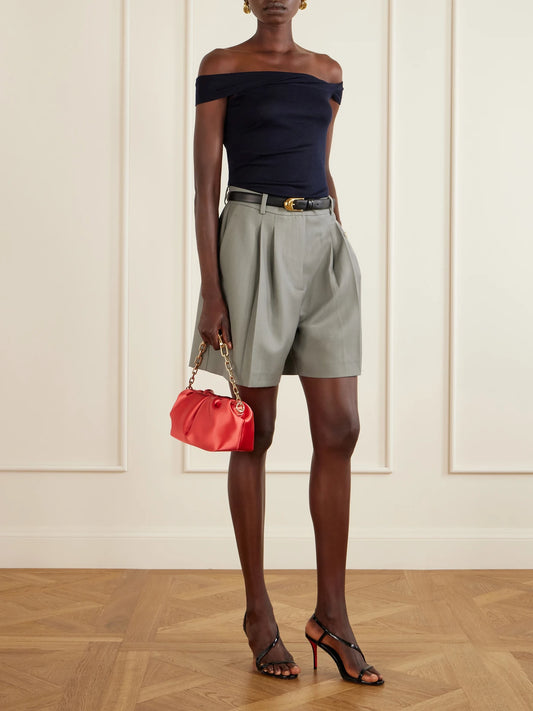 Eva Small Satin Clutch