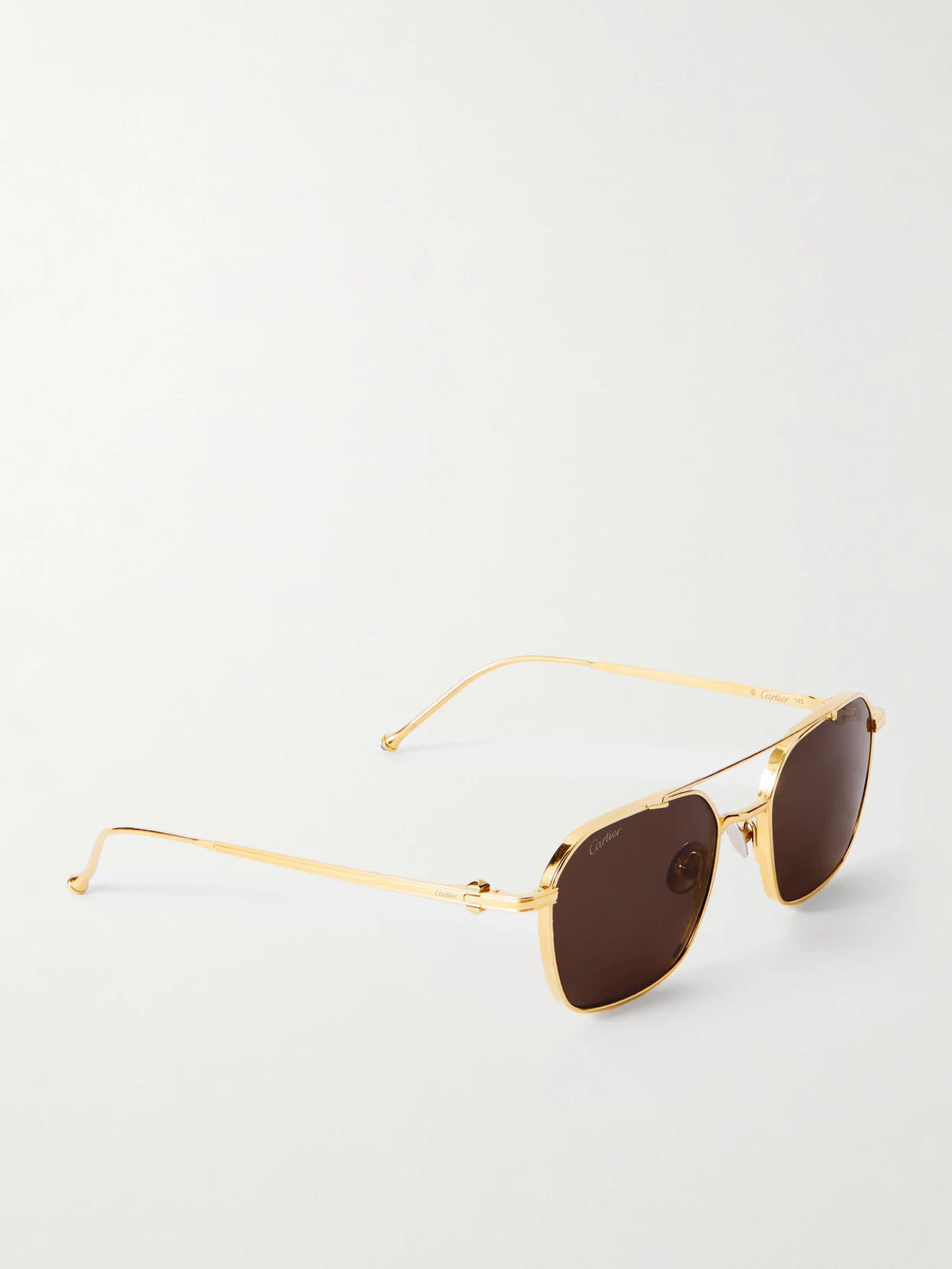 Pasha Gold-tone Aviator-style Sunglasses