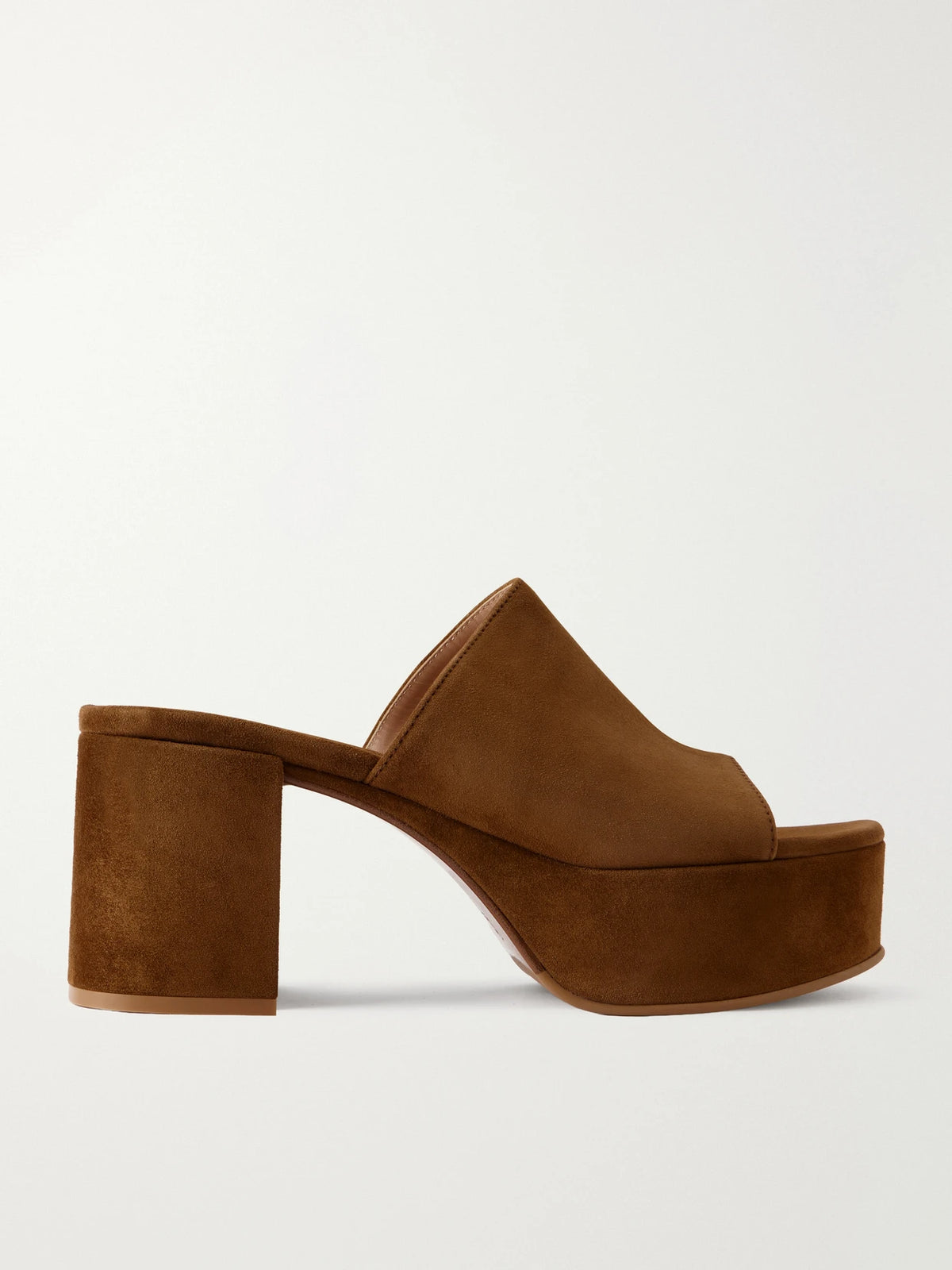 Suede 35 Platform Mules