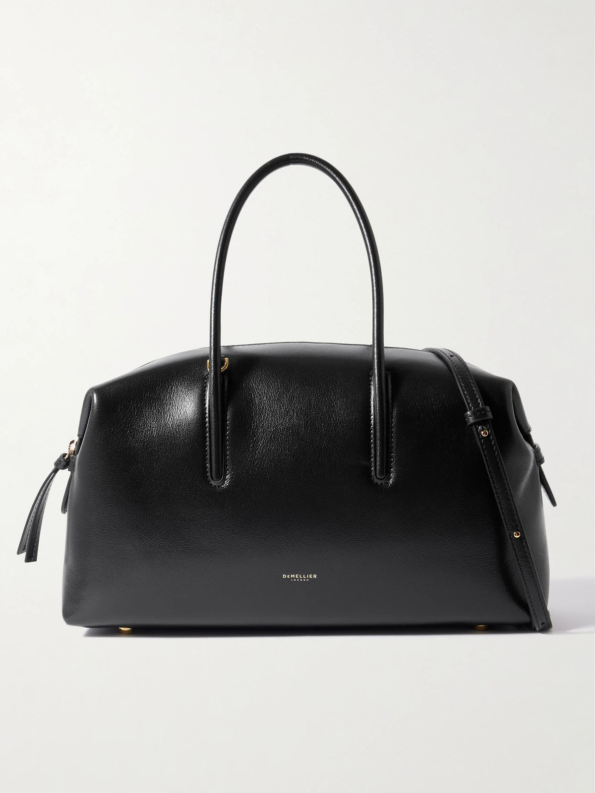 The Stockholm Midi Textured-leather Tote