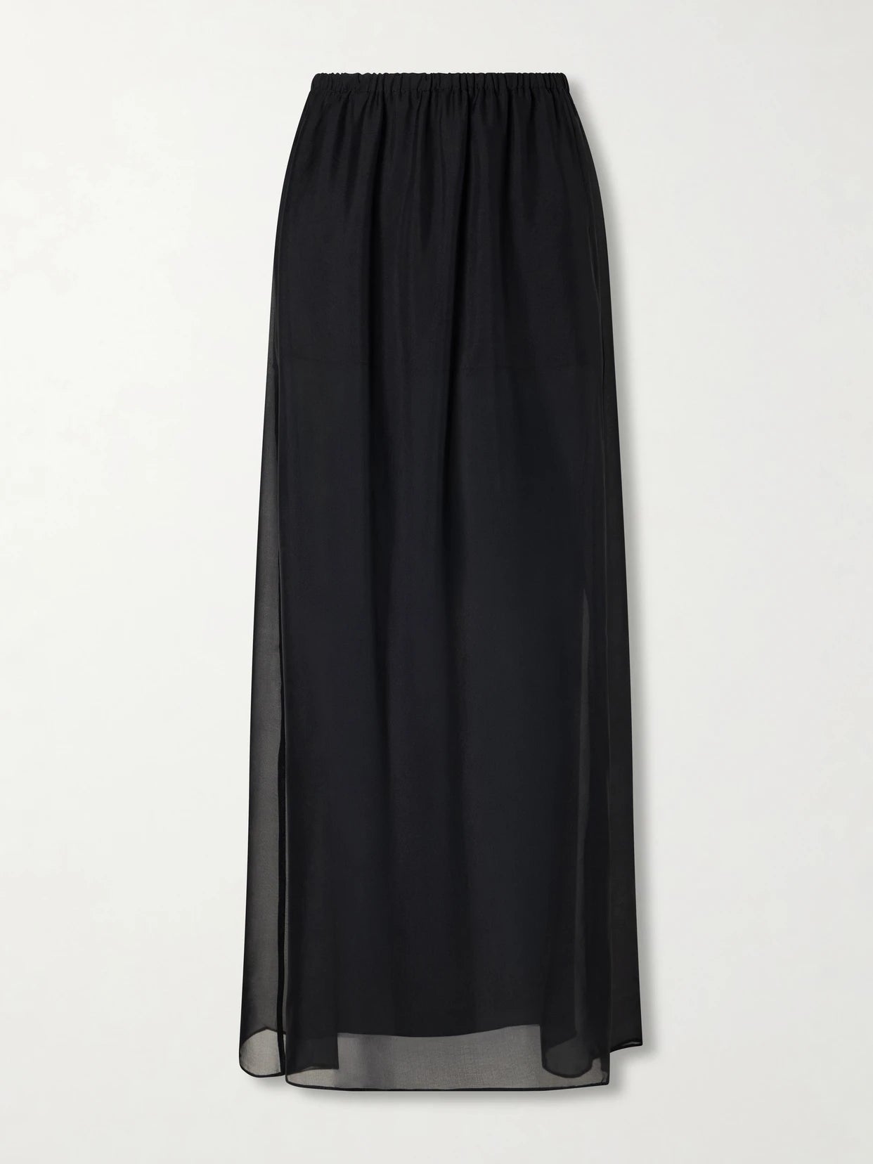 Freya Layered Silk-chiffon Maxi Skirt