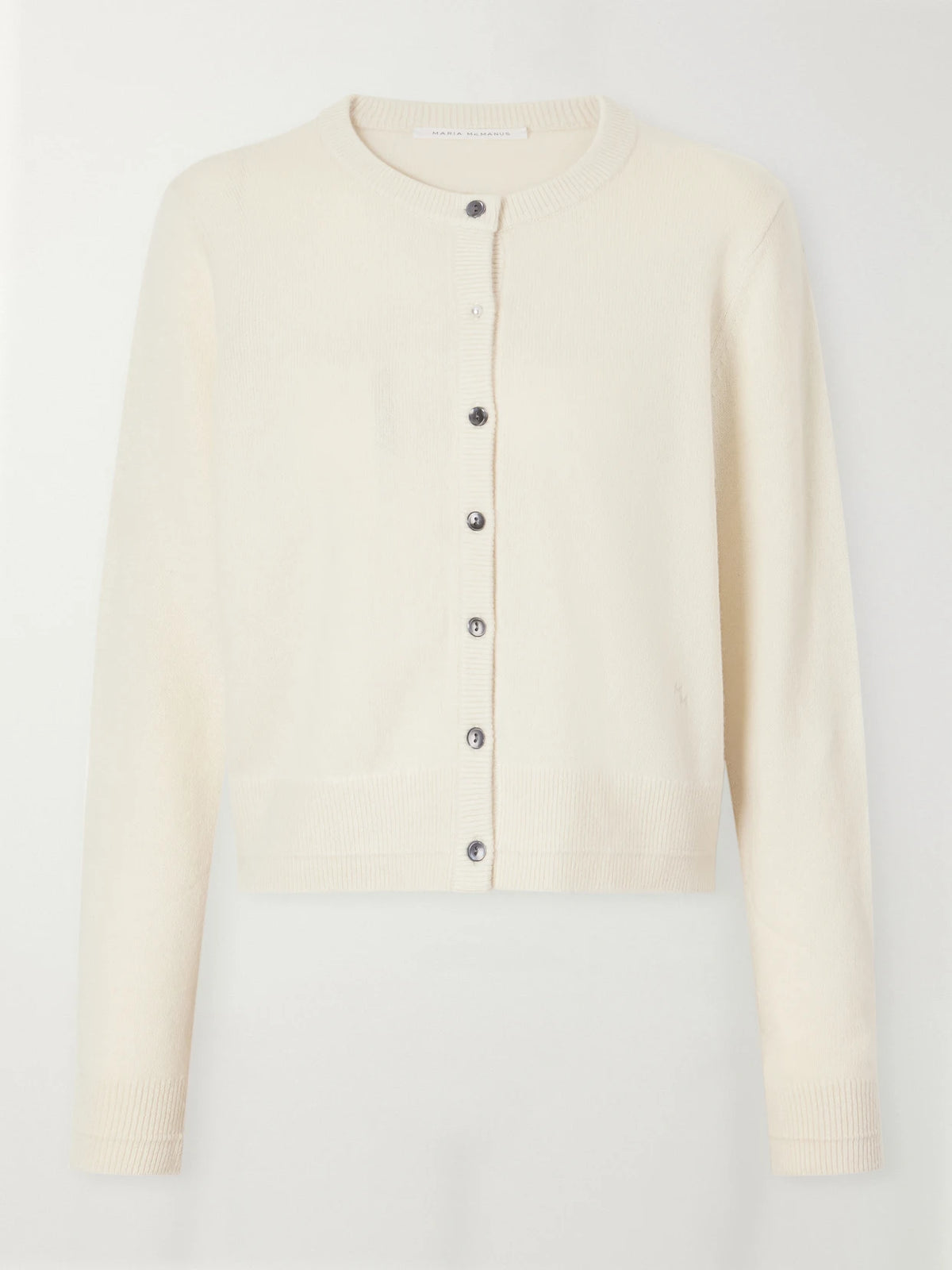 Maria McManus Cropped Cashmere And Cotton-blend Cardigan