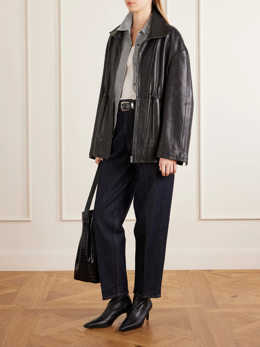 Image of Jeans. Product name - 80's High-rise Tapered Jeans in Indigo colour by brand - AGOLDE