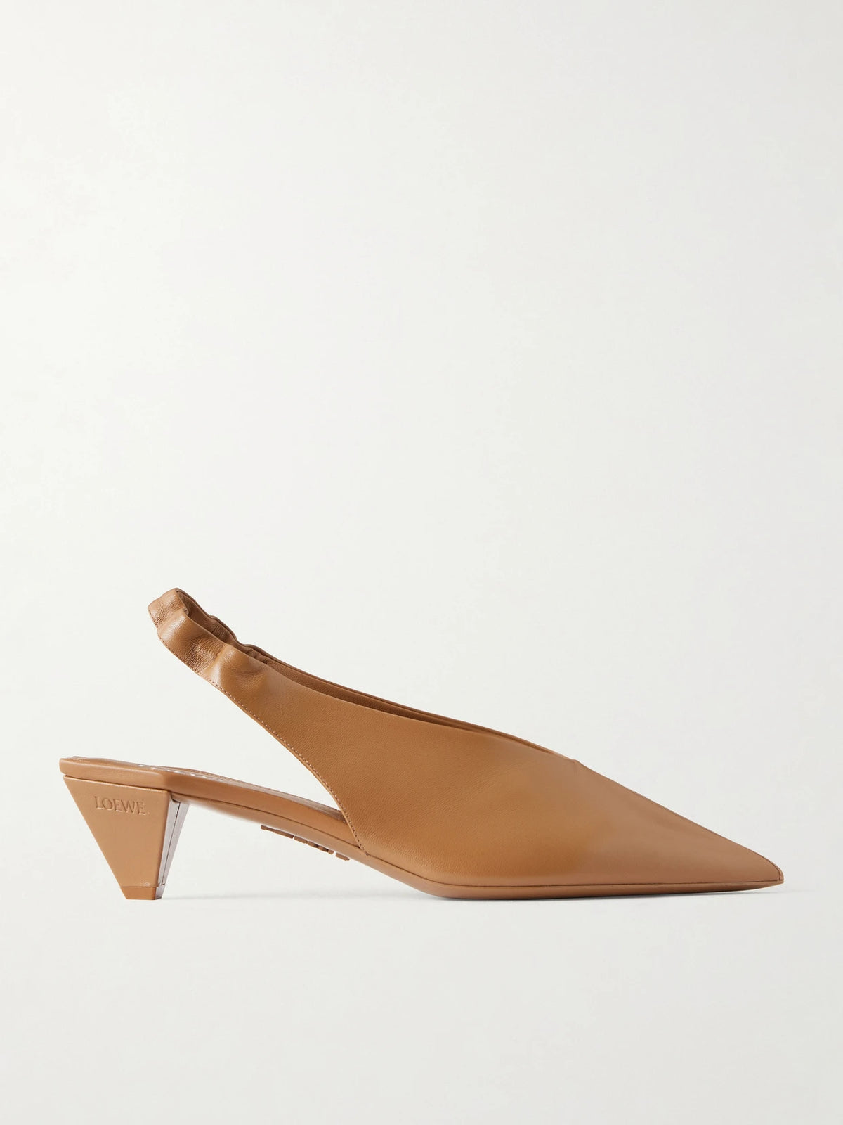 Origami 45 Leather Slingback Pumps