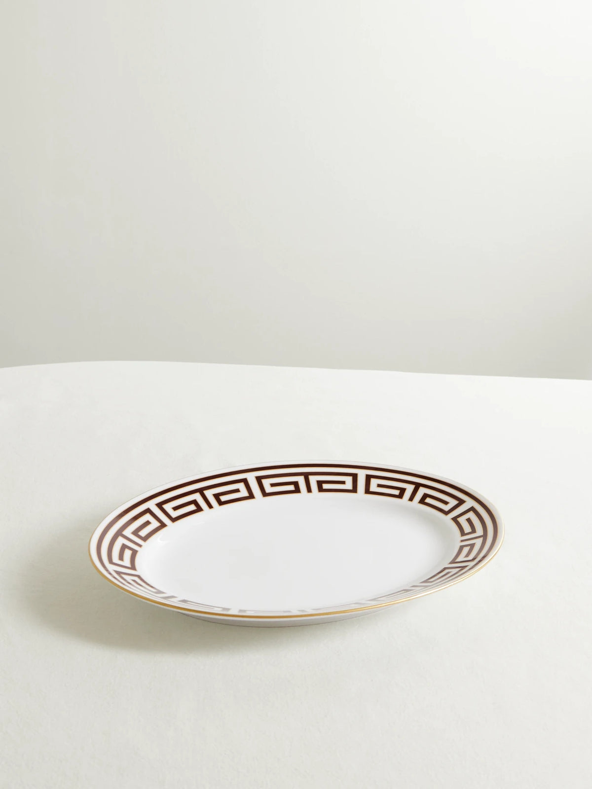 GINORI 1735 Oval Gold-plated Porcelain Platter