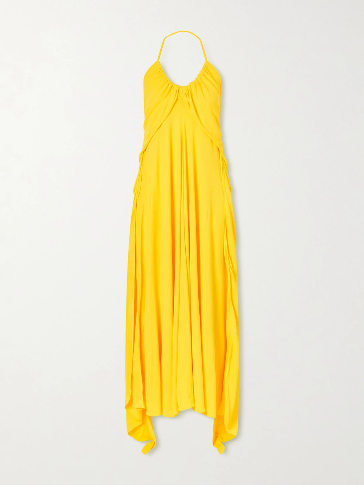 Halter Jersey Maxi Dress