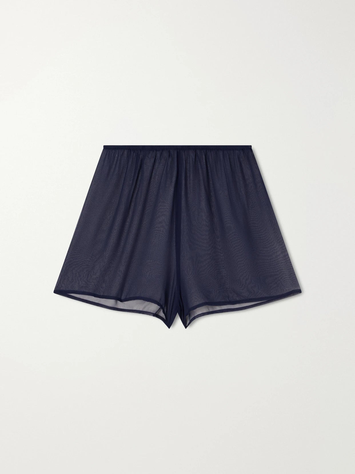Playa Pearl-embellished Silk-chiffon Shorts