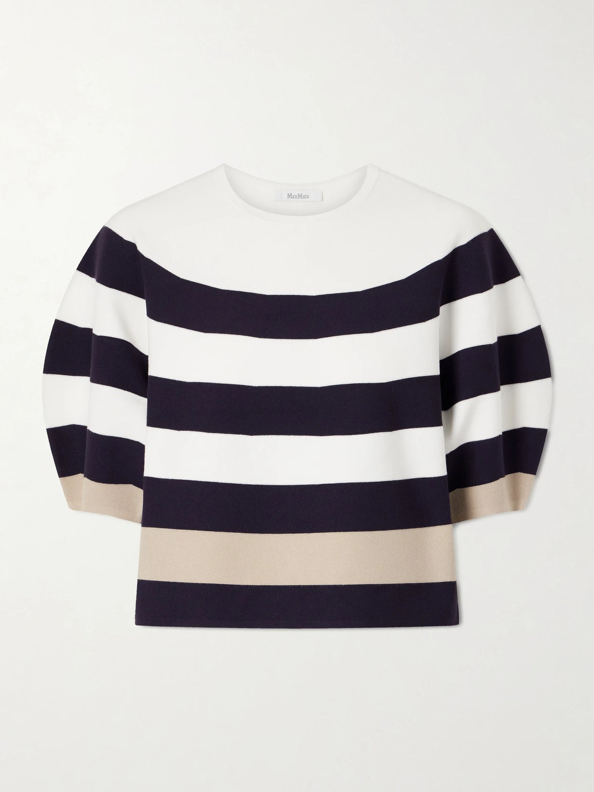 Striped Jersey Sweater