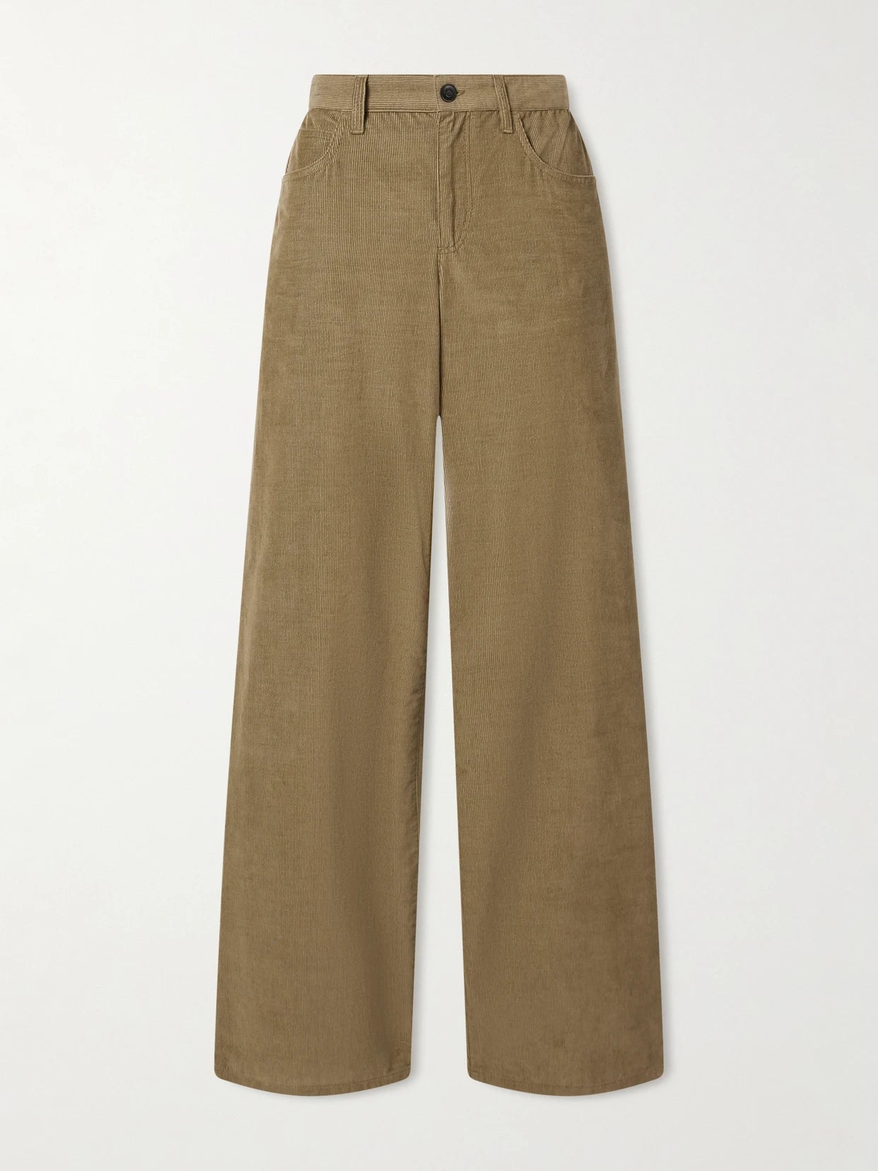 Eglitta Cotton-corduroy Straight-leg Pants