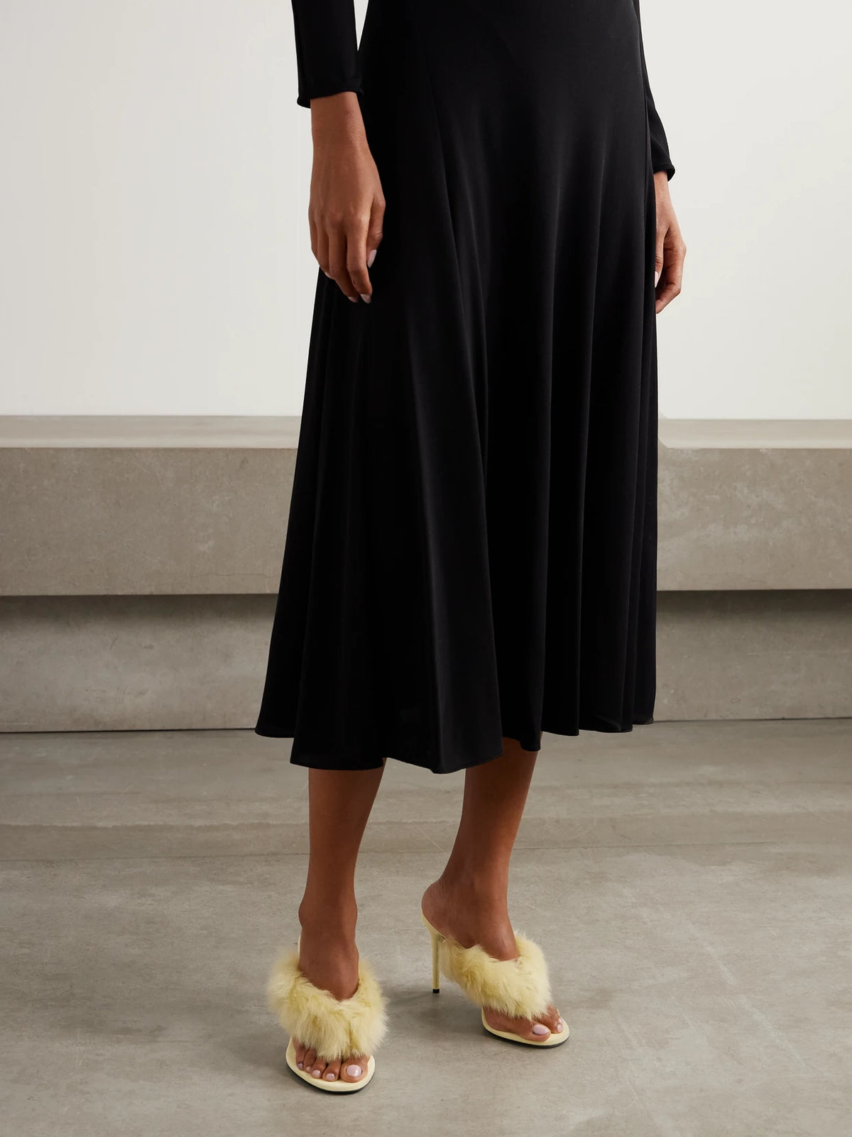 Shearling Mules