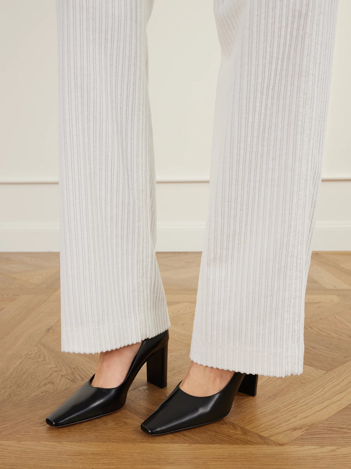 The Row Pia Leather Pumps