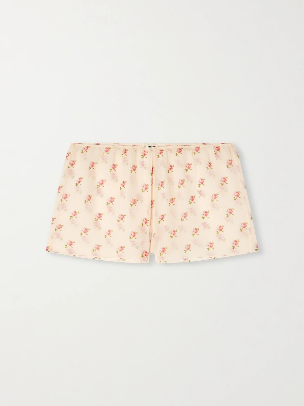 Tilly Floral-print Silk-chiffon Shorts