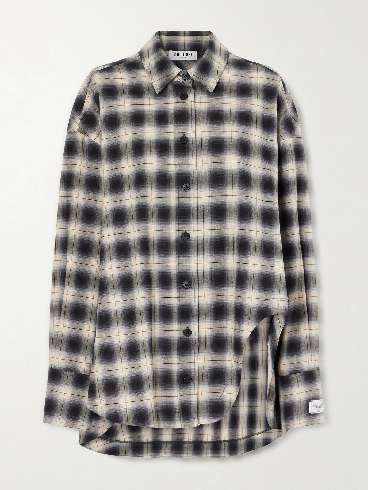 Checked Cotton-poplin Shirt
