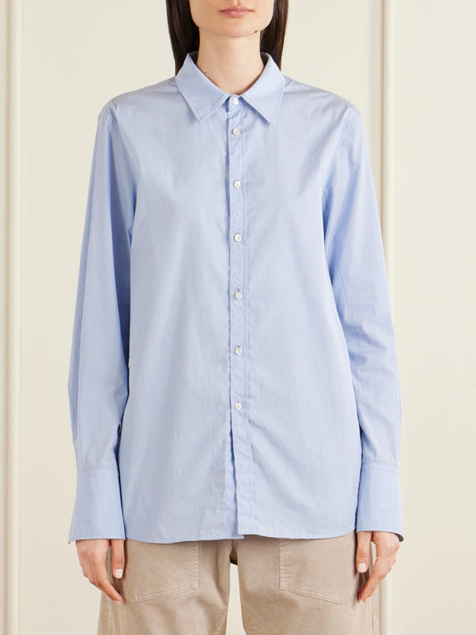 Nili Lotan Ziggy Cotton-poplin Shirt