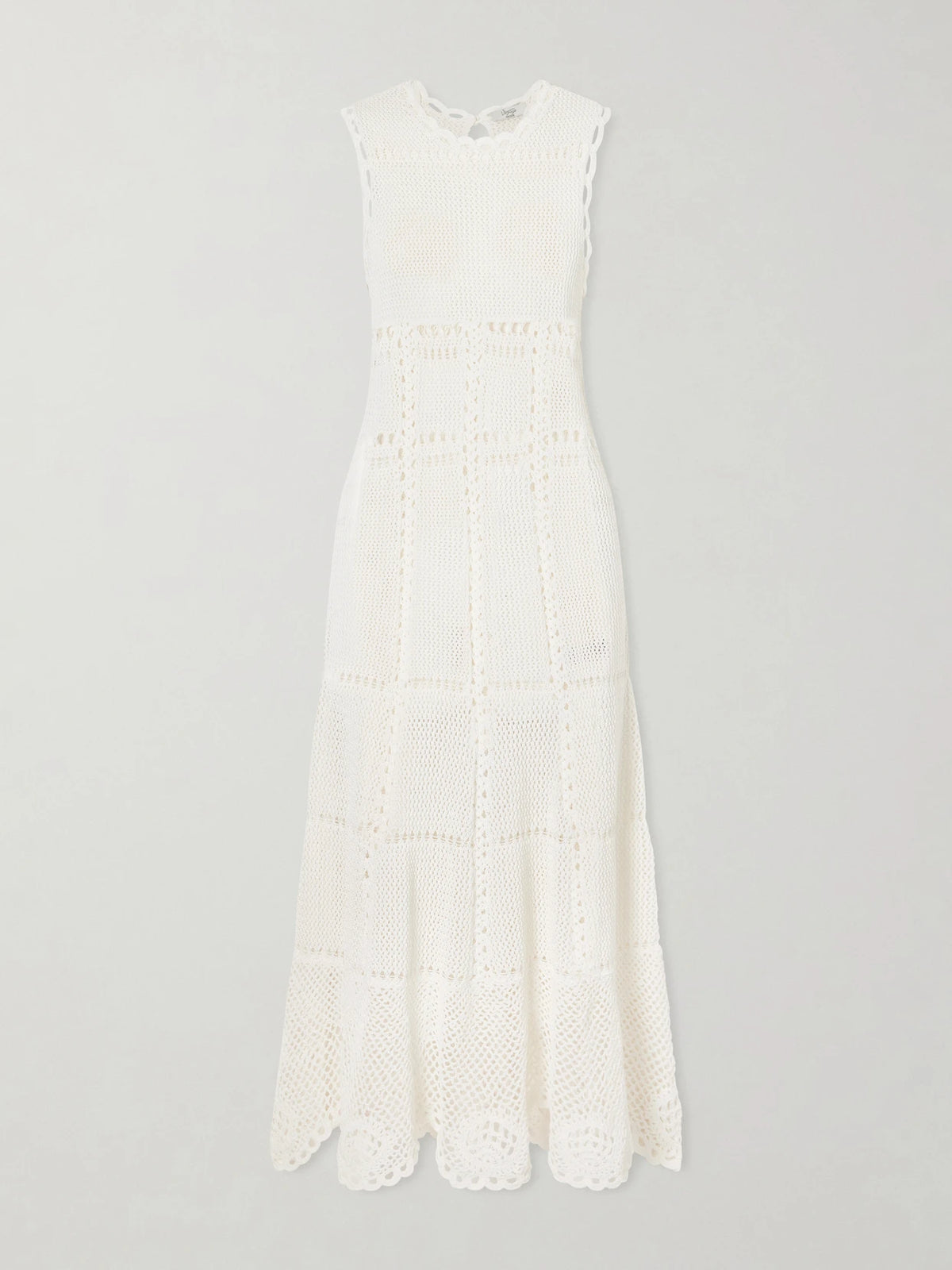 Erdem Crocheted Cotton Midi Dress