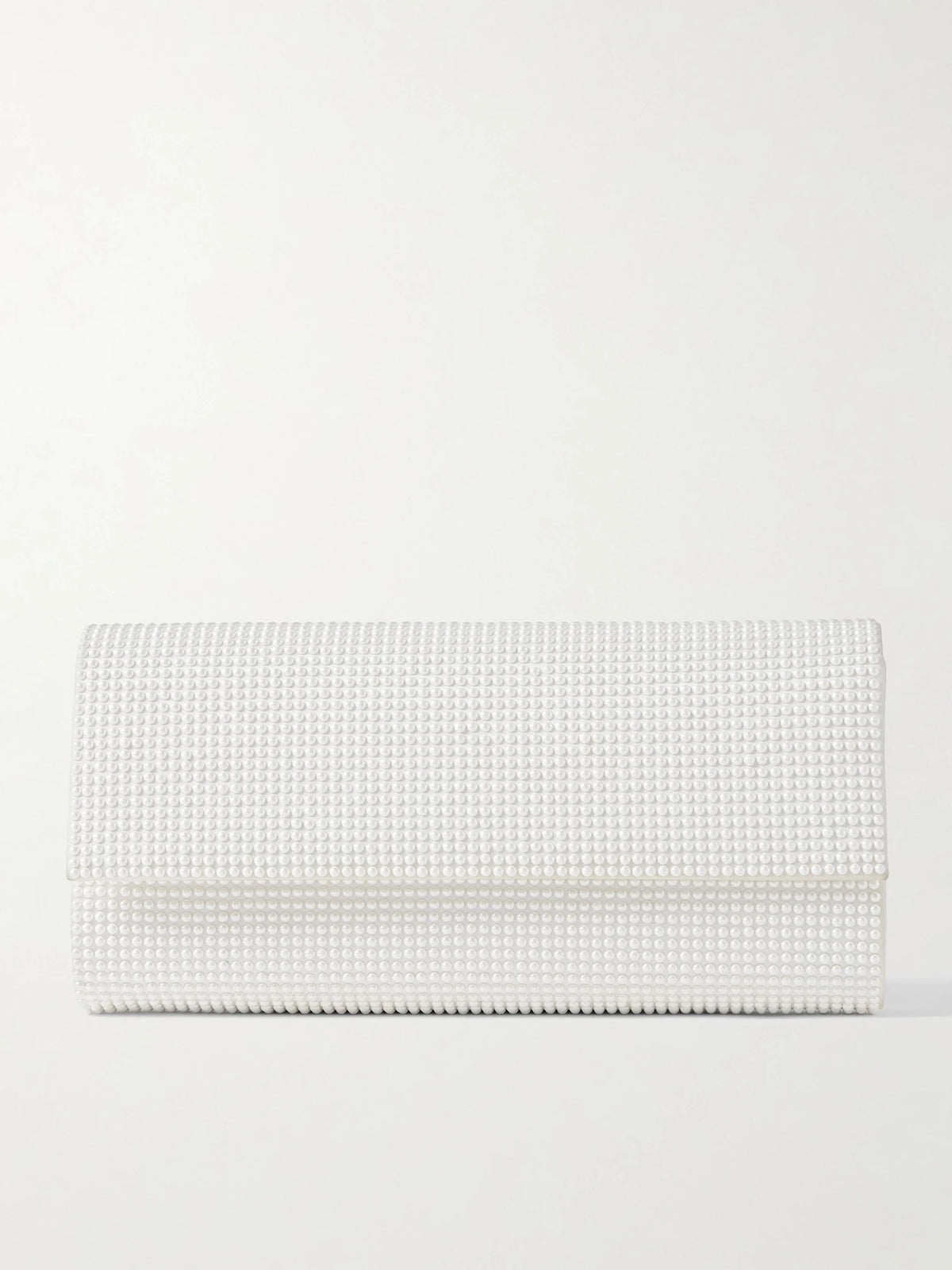 Perry Embellished Satin Clutch