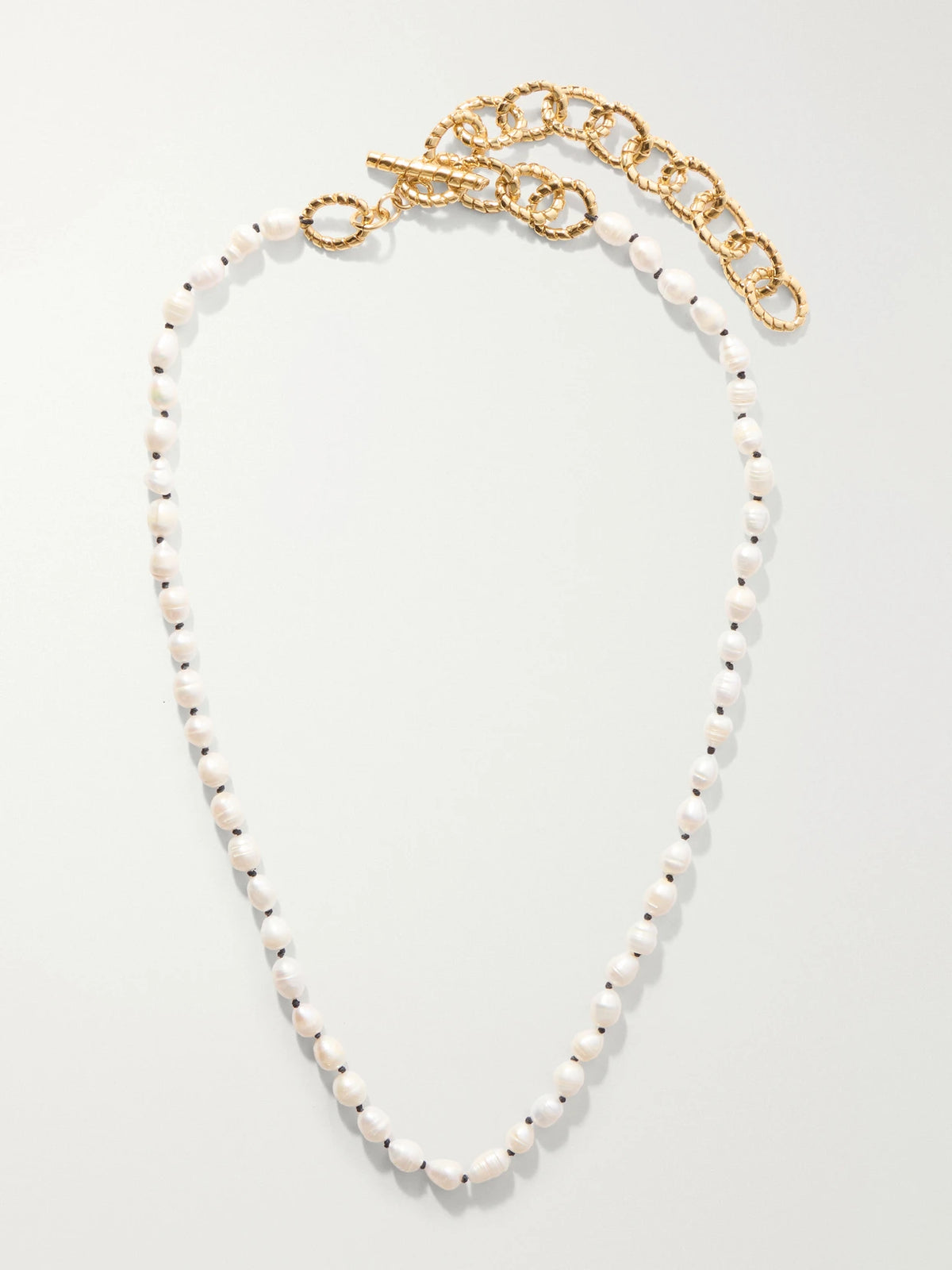 Paola Sighinolfi Grace Gold-plated Pearl Necklace