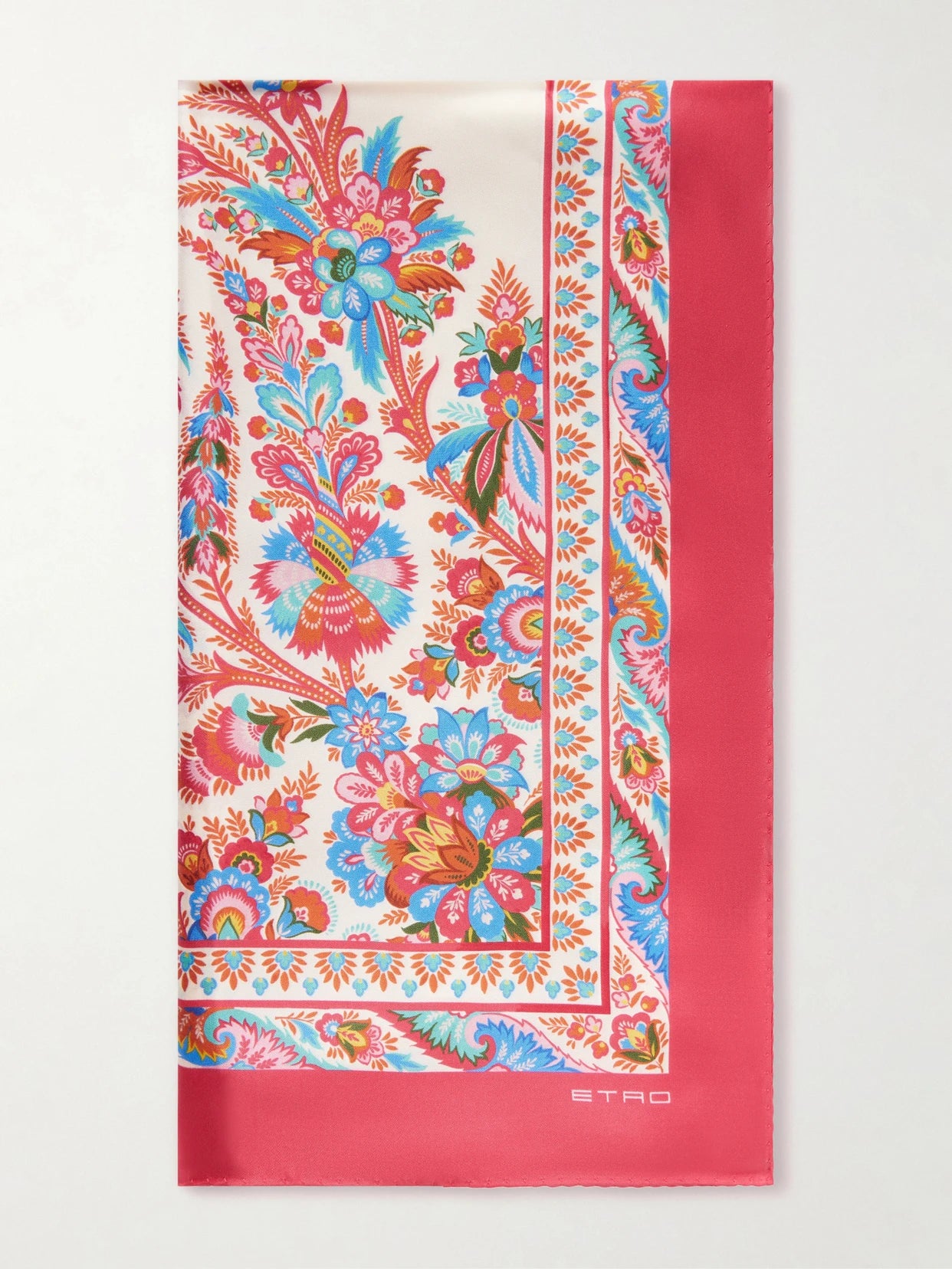 Norma Paisley-print Silk-twill Scarf