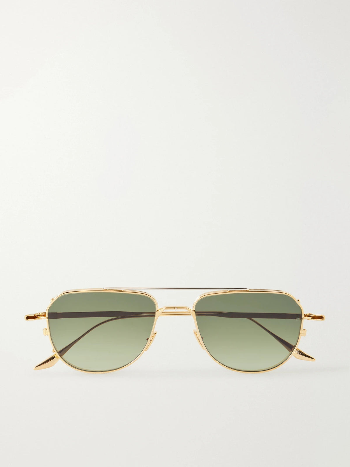 Cendrars Aviator-style Titanium Sunglasses