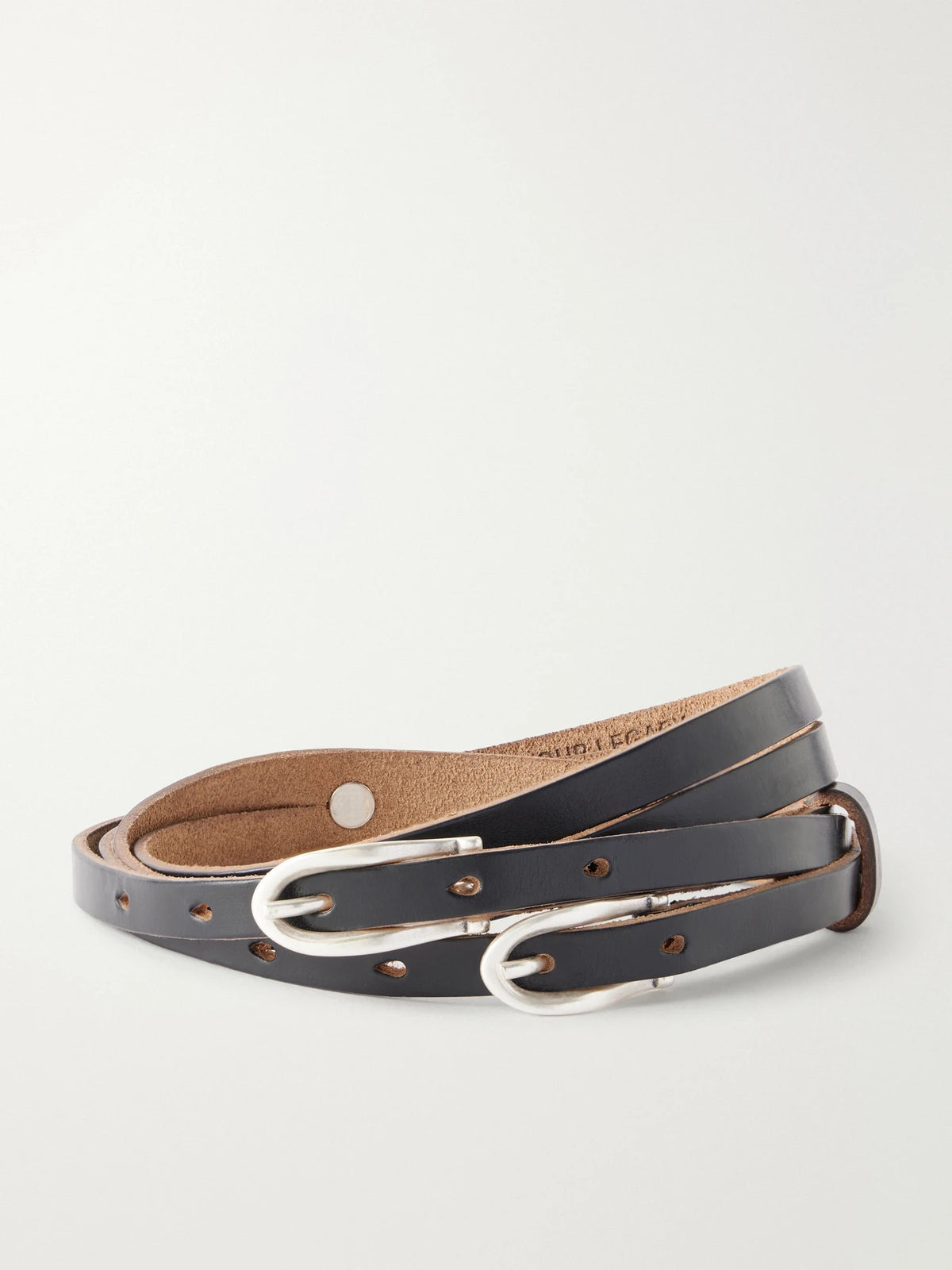 Our Legacy Twin Leather Belt