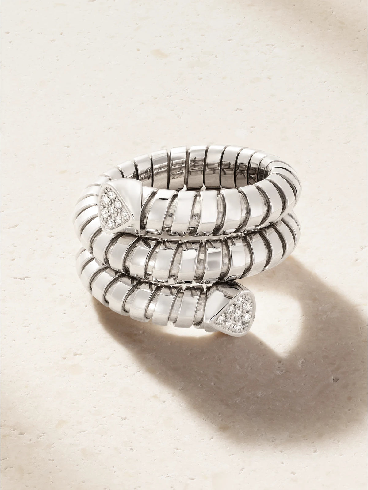 Trisola 18-karat White Gold Diamond Ring