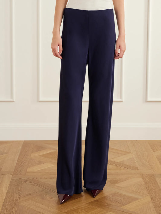 Veronica Beard Braddok Cady Straight-leg Pants