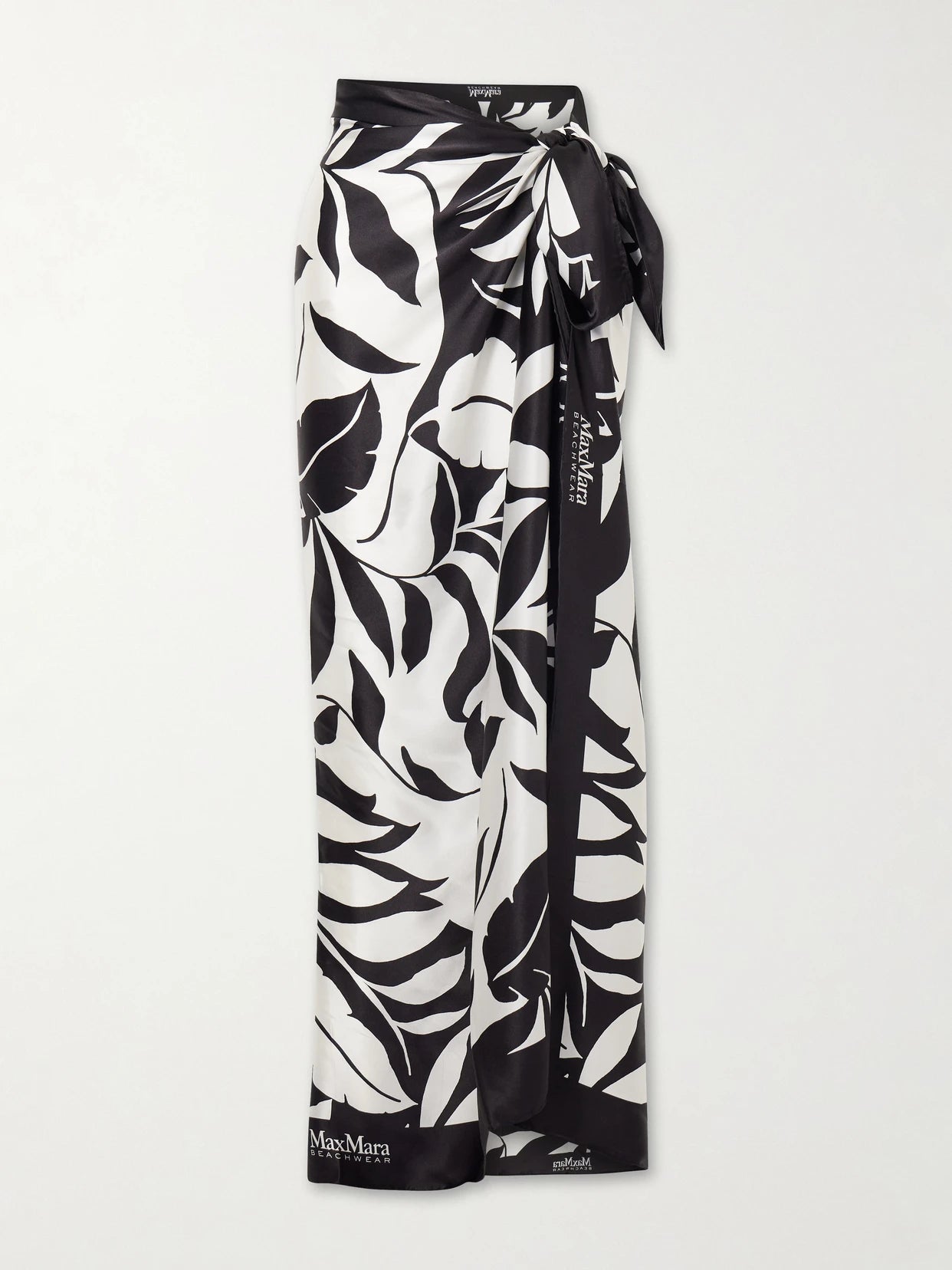 Beachwear Spuma Printed Silk Pareo