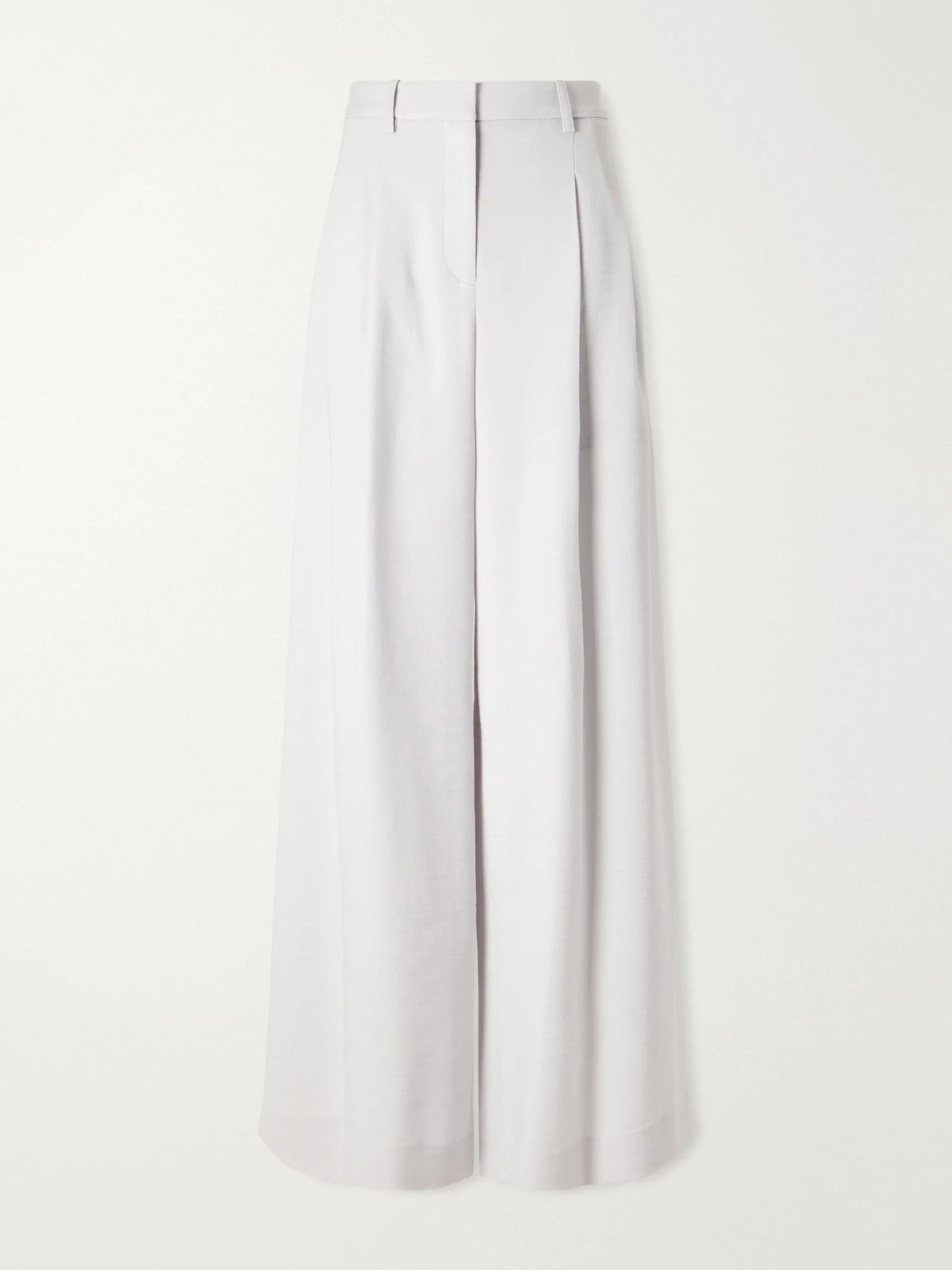 TWP Avery Stretch Wool-crepe Wide-leg Pants