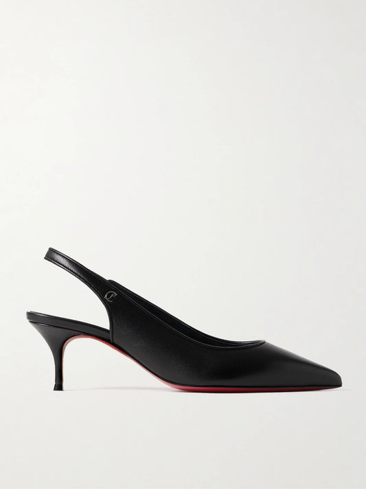 Sporty Kate 45 Leather Slingback Pumps