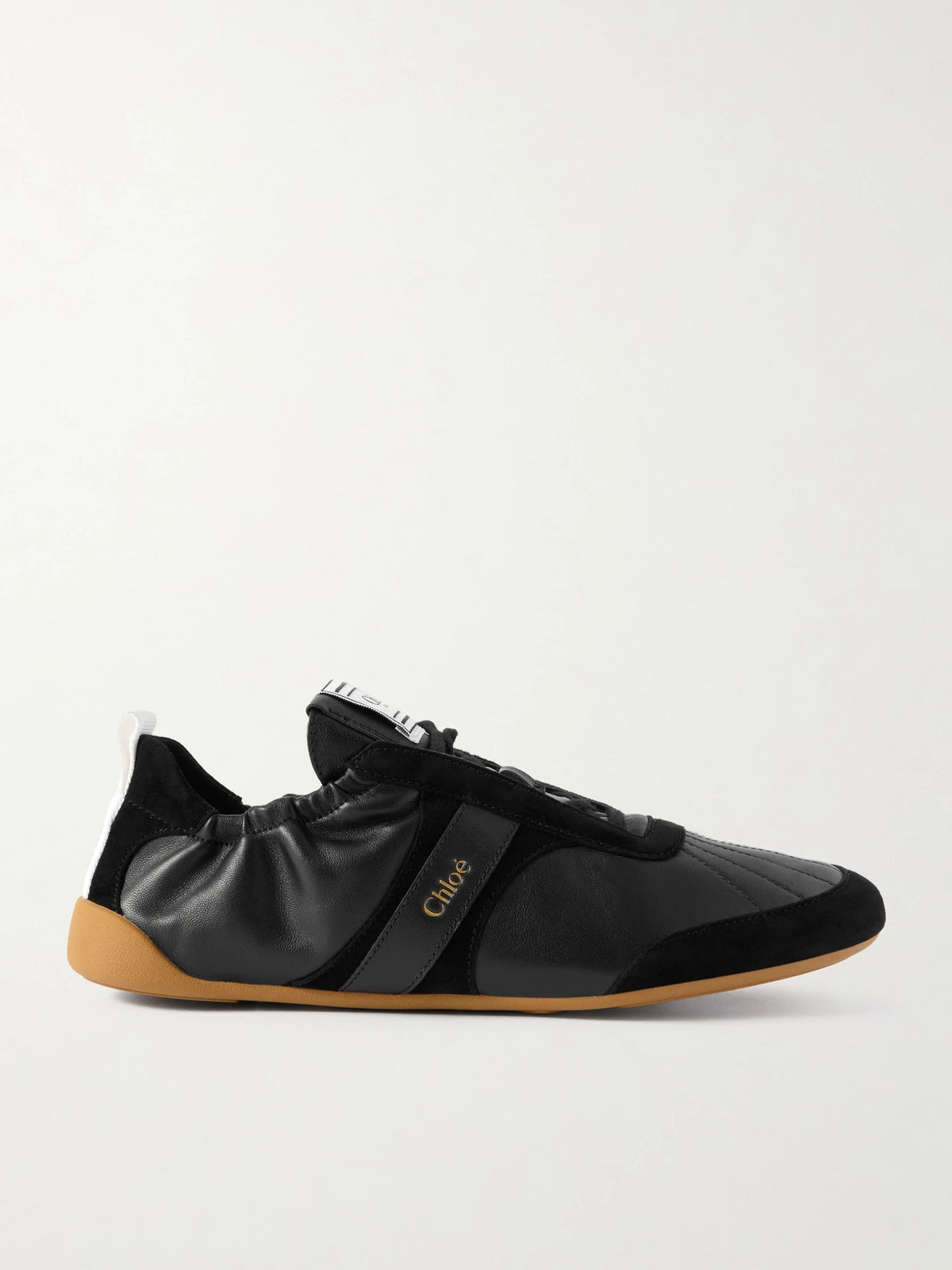 Kick Suede And Leather Sneakers