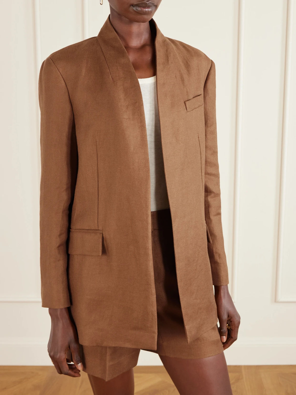 Brunello Cucinelli Linen-twill Blazer
