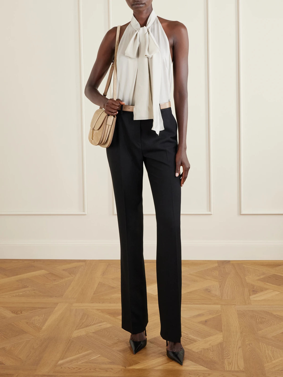 Small Suede Shoulder Bag