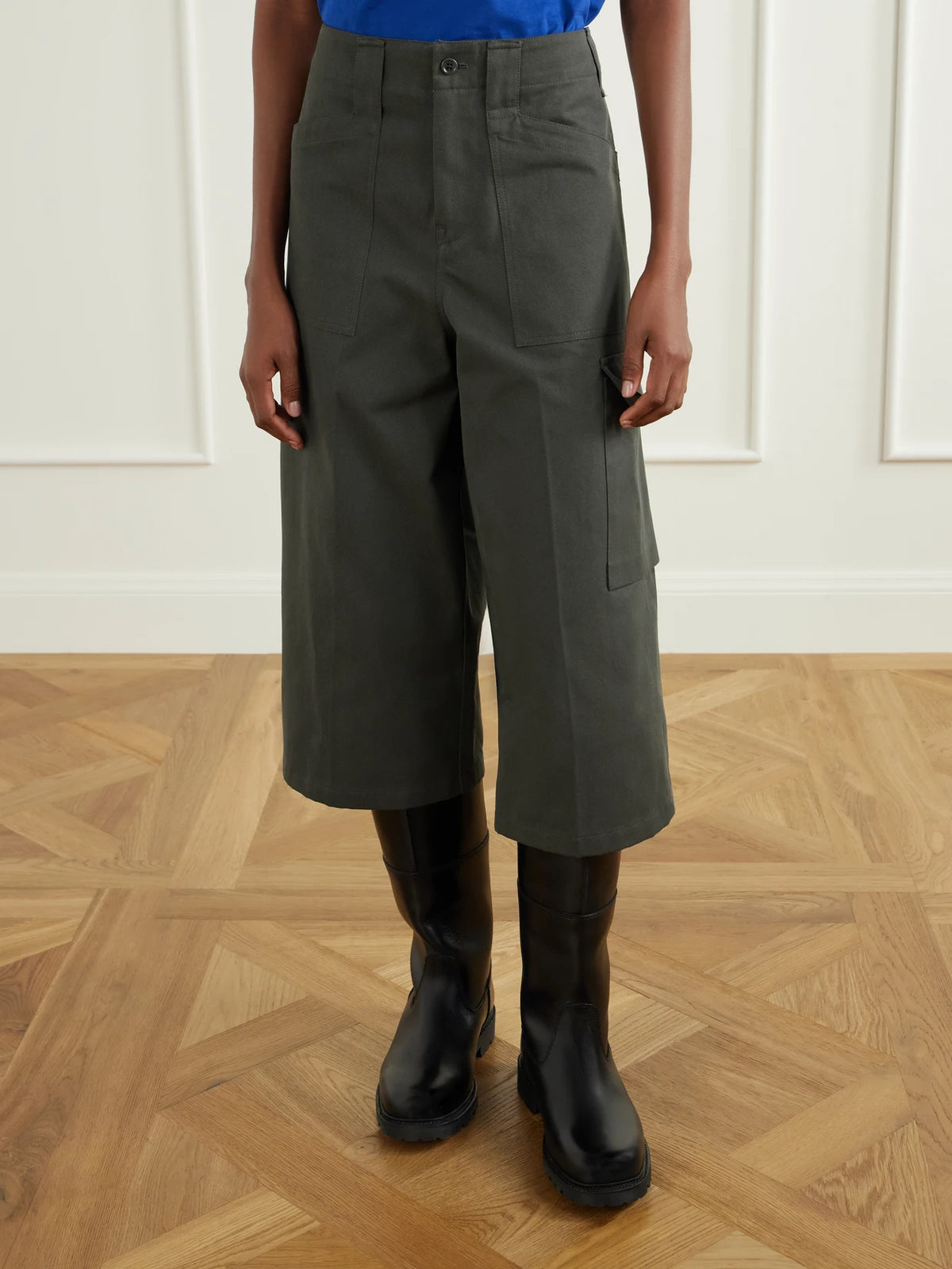 RIER Garment-dyed Cotton-twill Shorts
