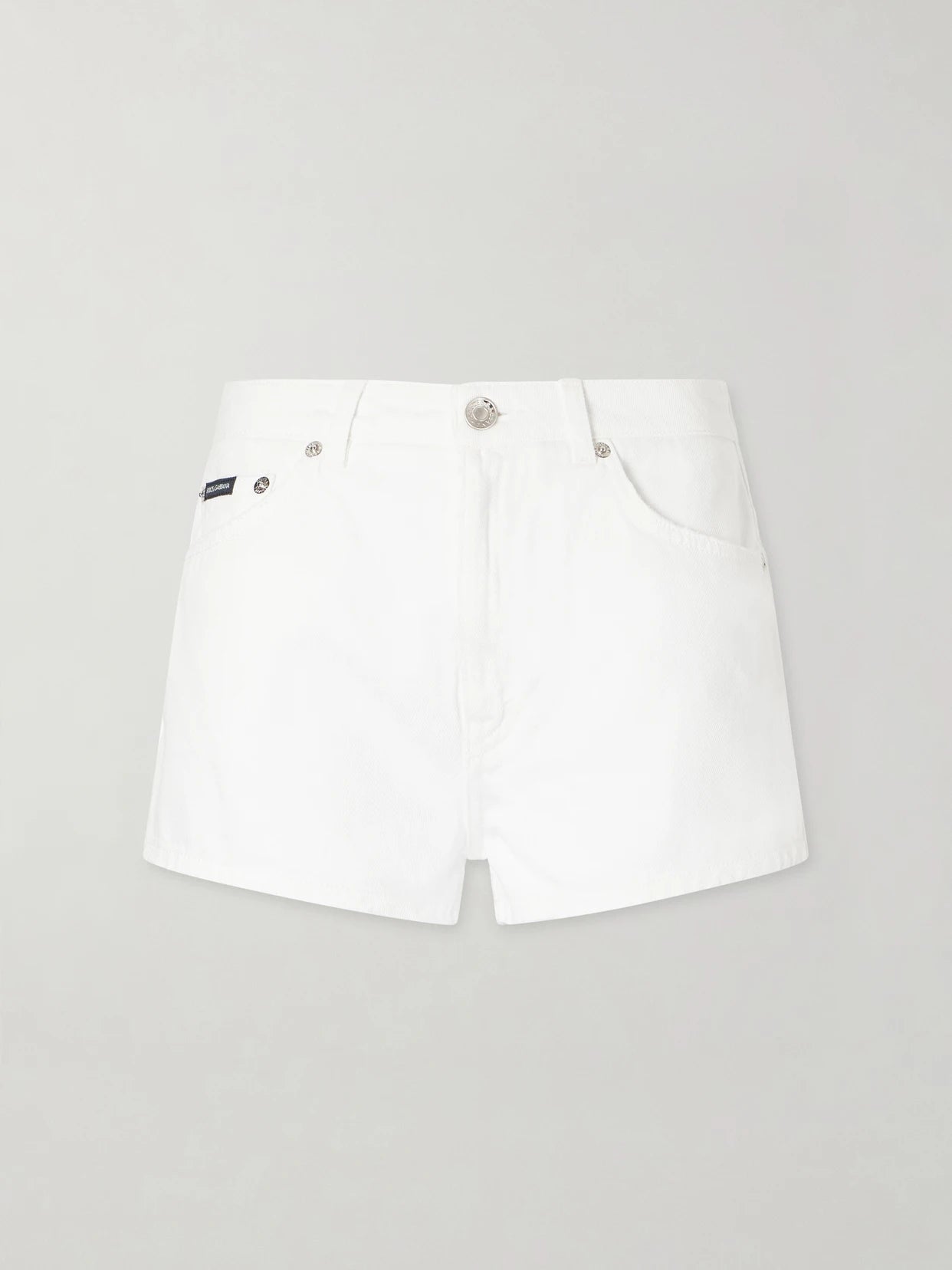 Mid-rise Denim Shorts