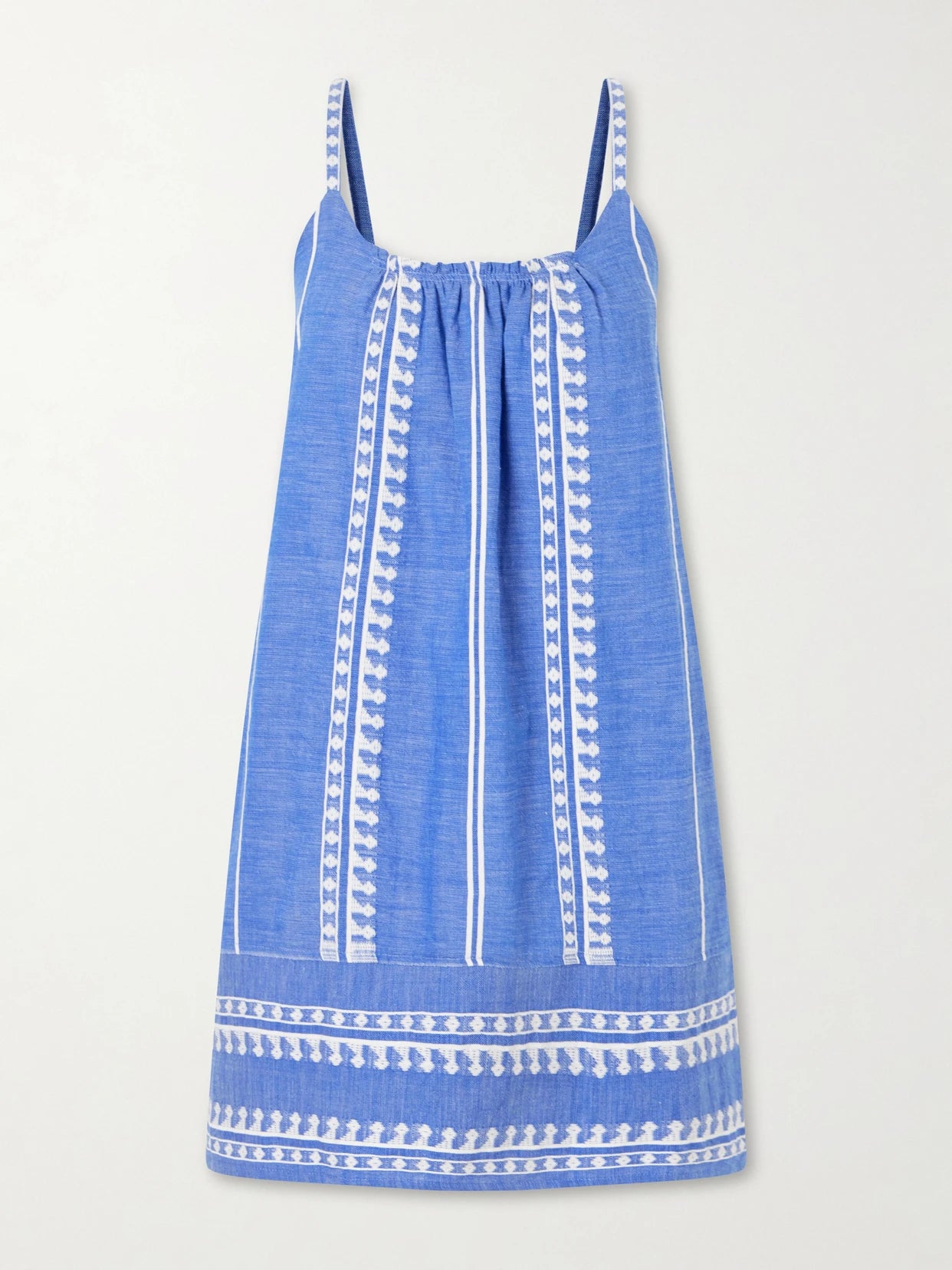 Zine Cotton-gauze Mini Dress