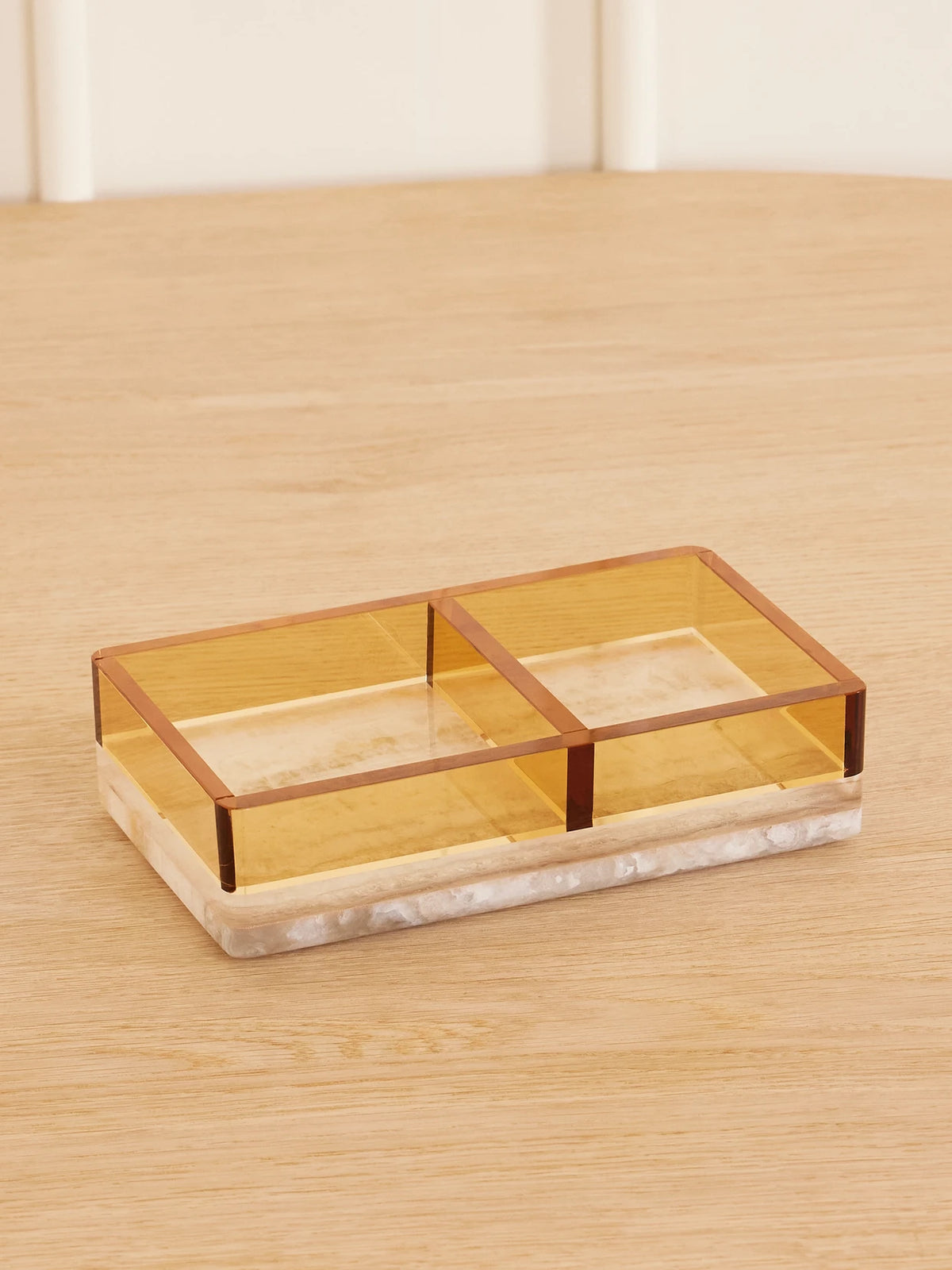 Treasures Crystal And Natural Onyx Tray