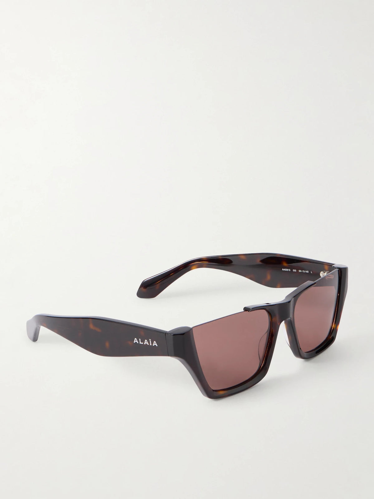 Square-frame Tortoiseshell Acetate Sunglasses