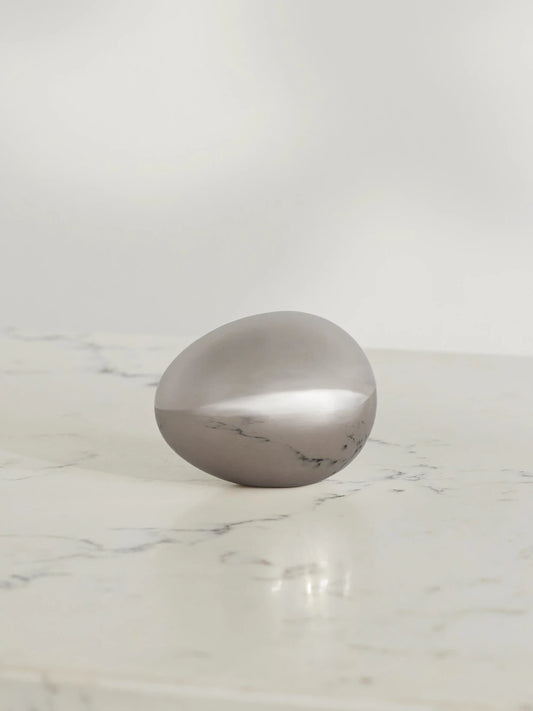 Egg Steel Paperweight